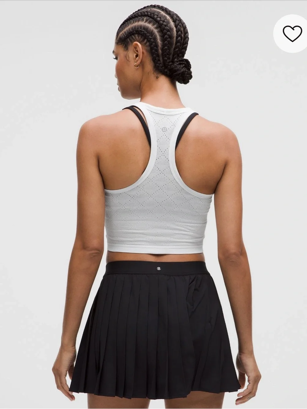 lululemon Swiftly Tech Cropped Round-Neck Tank 2.0 DXWT 2 - Picture 2 of 5